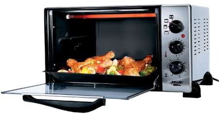 Four Multifonctions &agrave; infrarouge 26 L - Inox - 1100 Watts