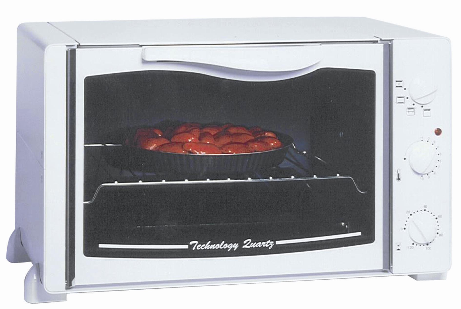 Four Multifonctions &agrave; infrarouge 26 L - Coloris blanc 1100 Watts