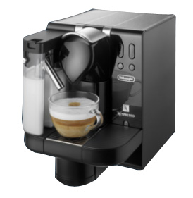 Nespresso Lattissima noir laqu&eacute; Delonghi