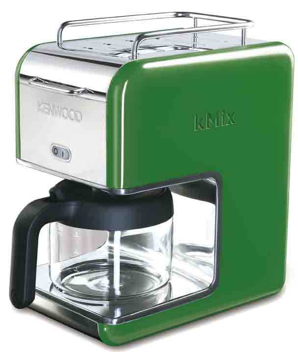 Cafeti�re filtre 8 tasses Kmix Kenwood verte