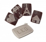 Moule tablette graphique Chocolat L x l : 266 x 204 mm Creee des messages et des