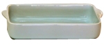 Plat porcelai. rect. petit modele 31 cm
