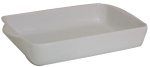 Plat porcelai. rect. gm 34 cm