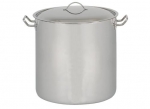 Marmite en inox " PRO De Buyer" avec 2 anses & couvercle inox