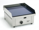 Plancha gaz professionnelle plaque emaillee 10 mm - Petit modele 90 cm