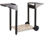 Desserte inox & bois Roller Grill pour planchas Roller Grill 90 cm
