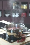 Bassine confiture inox avec couvercle 31cm