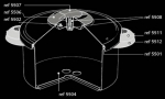 Joint de 22  cm pour autocuiseur nouveau modele