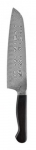 Couteau Santoku avec alveoles 18 cm DAMASCUS