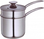 Bain-marie inox K&uuml;chenprofi tous feux &  induction avec couvercle 1.5 l