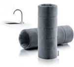 Set de 2 lavettes grises rechange