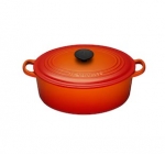 Cocotte ovale 27 cm 4.2l volcanique (orange)