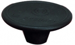 Bouton de couvercle petit modele 4,5 cm en bakelite noir (+vis)  pour cocotte