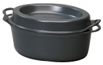 Cocotte Doufeu ovale 32 cm 6.9 L Noire