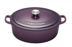 Cocotte ovale 25 cm Cassis