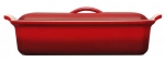 Terrine a Foie gras rectangulaire avec sa presse 28 cm X 11 cm - 1.10 L - Colori
