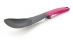 Cuillere fuschia avec reposoir de proprete
