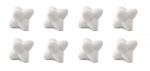 Boite de 8 Craggles  Blanc - dessous de plats modulables