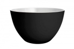 Saladier 18  cm noir/blanc