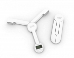 Balance pliable 3 branches 5 kg / 1g blanche