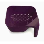 Passoire carree petit modele aubergine