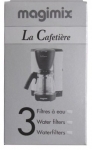 Lot de 3 filtres pour cafetiere Magimix