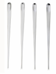 Set de 4 fourchettes a homard en inox