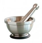 Mortier en inox et pilon 13 CM