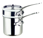 Bain marie 0,8 l inox    avec porcelaine