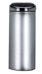 Poubelle touch bin 30 l chrome brillant