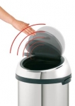 Poubelle sensor bin 50 l brillant