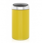 Poubelle Color your bin ronde 30 L citron