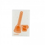 Lot de 2 eponges 'images cuisine'