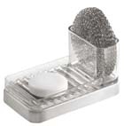 Porte eponges ou savon rectangulaire