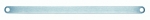 Tringle "Cuisine Ouverte" Classic Inox 40 cm a bouts ronds (sans fixations)