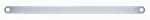 Tringle "Cuisine Ouverte" Classic Inox 50 cm a bouts ronds (sans fixations)