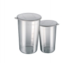 Set de 2 gobelets mayonnaise 400 ml & 600 ml + couvercle