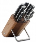 Bloc couteaux marron  9 pieces W&uuml;sthof X-Line