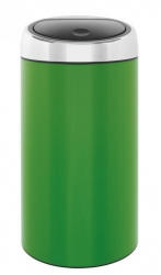 Poubelle Color your bin ronde 45 L Vert Pomme