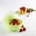 Lot de 2 cuit-pommes en silicone vert