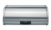 Boite &agrave; pain grand mod&egrave;le touch bin acier brosse anti taches 44,8cm x 17,5cm