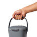 Bac à compost de cuisine gris 2,8 L
