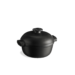 Petite cocotte ronde en céramique 25,5x22 cm Gris Ardoise
