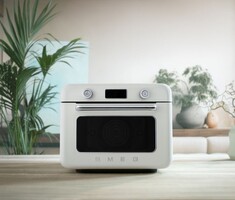 Le nouveau mini four combiné cuisson traditionnelle et cuisson vapeur Smeg