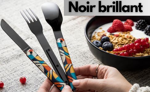 Couvets 12H34 finition noir brillant