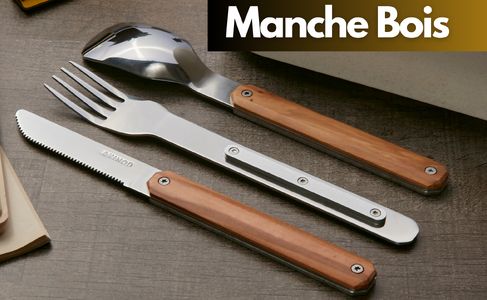 Couvets 12H34 manches en bois