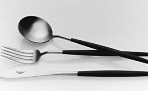 Goa Noir acier brossé