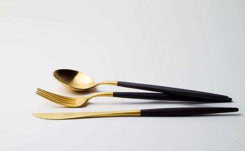 Goa Noir acier Brossé GOLD