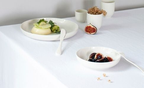 Porcelaine de table Adélie ivoire