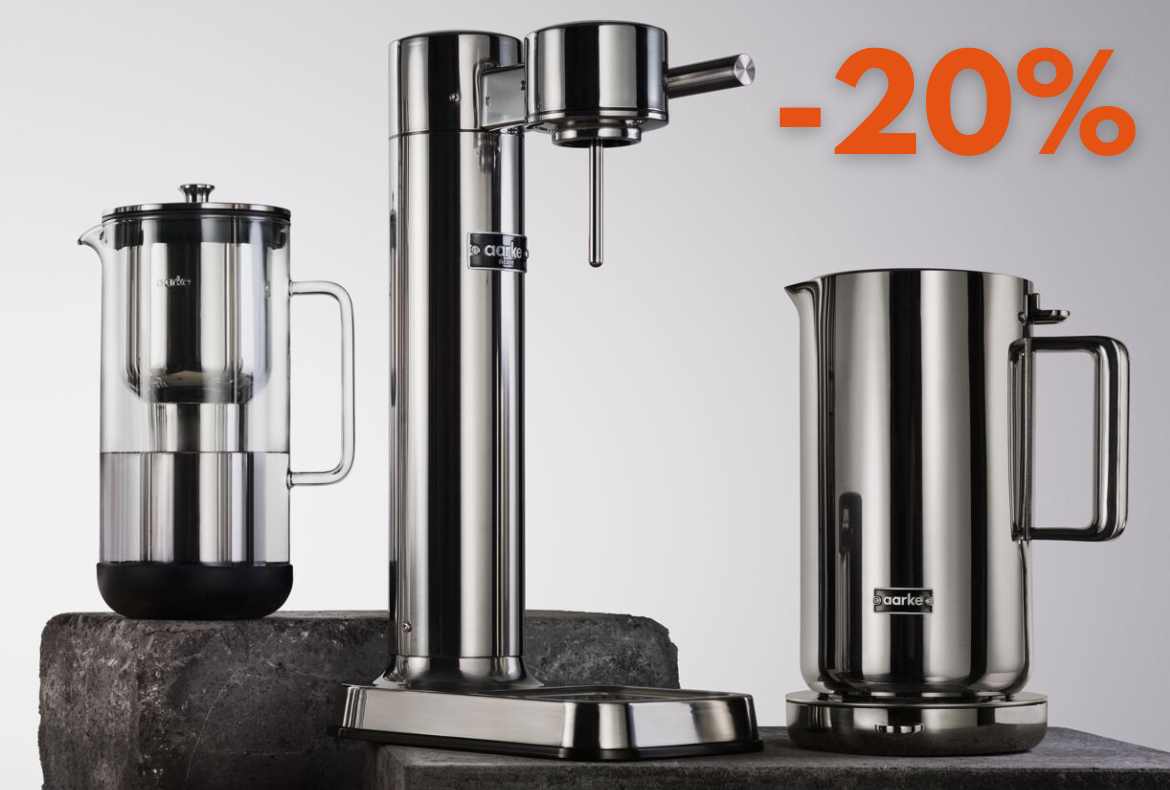 -20% sur les Carbonator et les carafes filtrantes